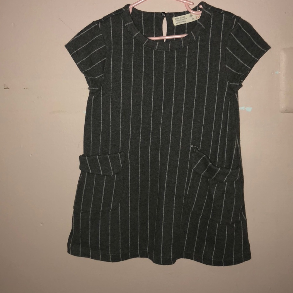 Pin strip dress for Girls